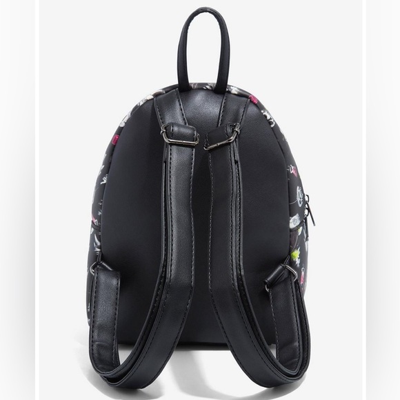 LOUNGEFLY DISNEY VILLAINS DARK Villainess MINI BACKPACK! - Picture 3 of 5